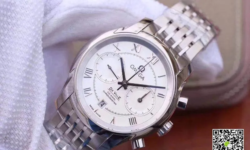 Omega De Ville Chronograph 431.10.42.51.02.001 OM Factory 1:1 Best Edition Replica Watch Swiss ETA9300